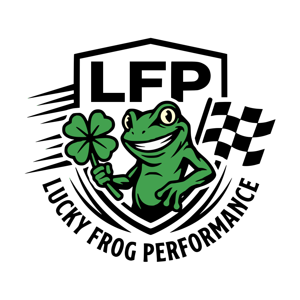 Lucky Frog Performance Logo